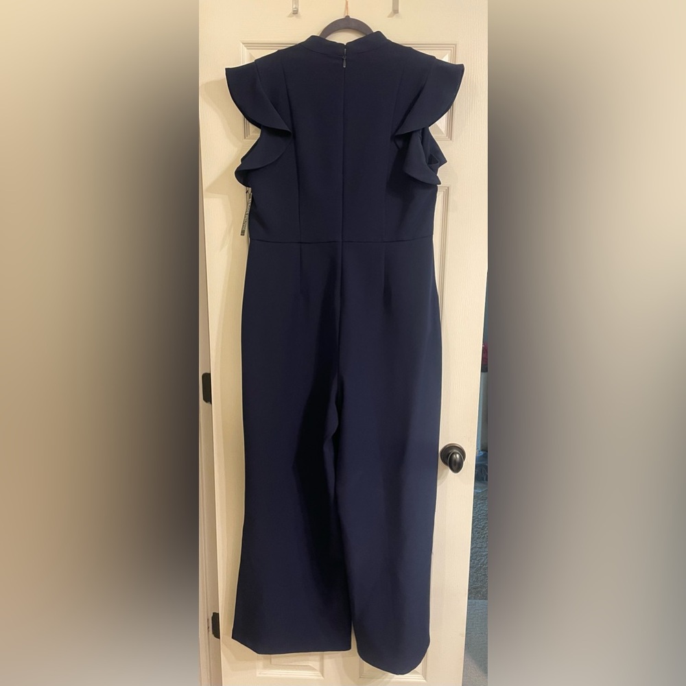 New York & Company Women's Jumpsuit X-Large Navy